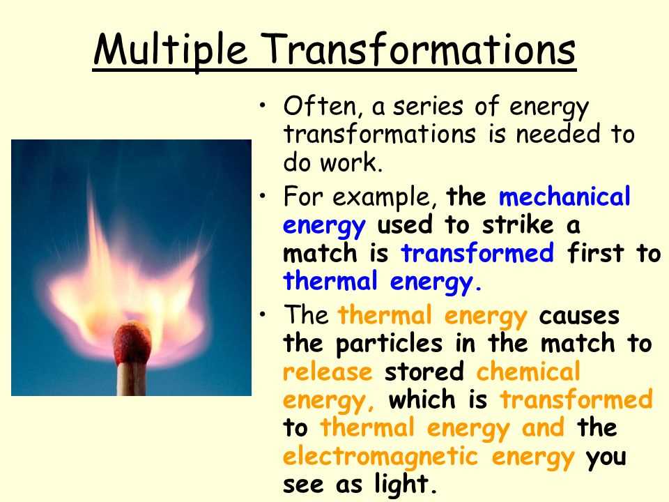 4. Electrical Energy to Light Energy: