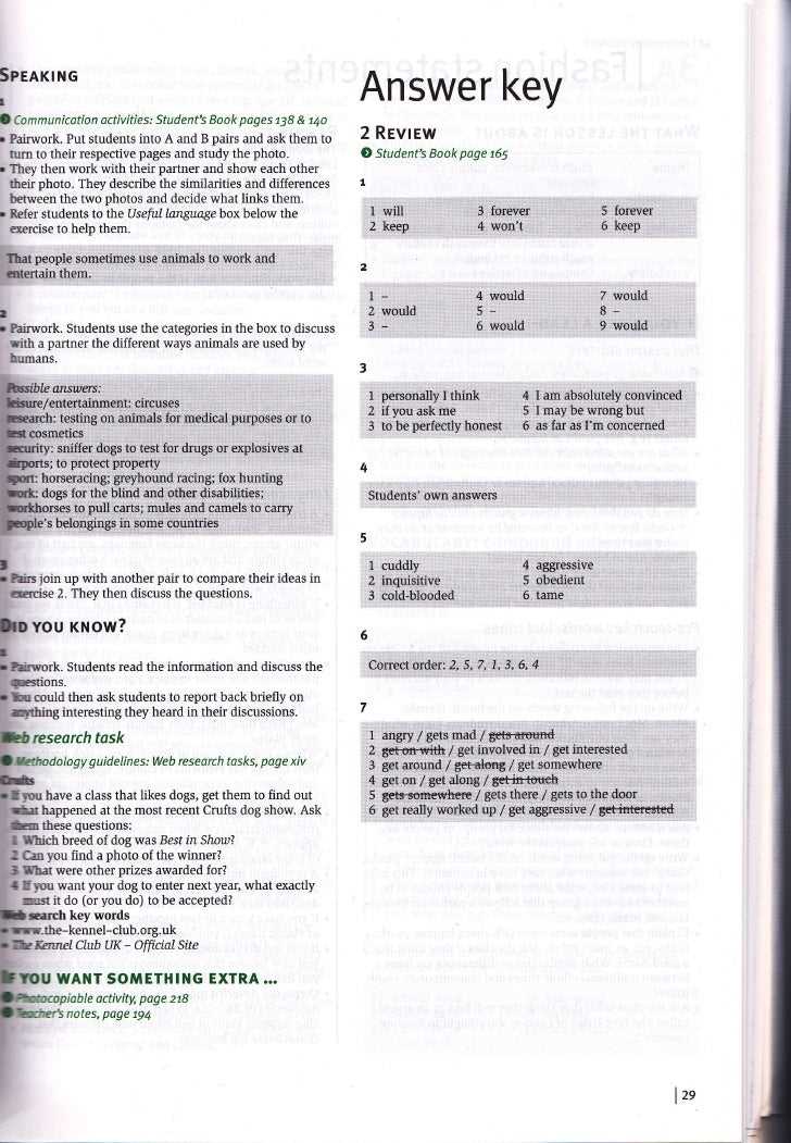 Reading detective b1 answer key pdf