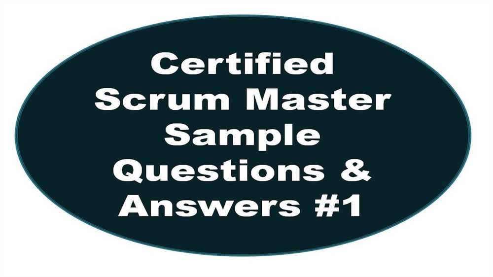 Safe advanced scrum master exam questions and answers