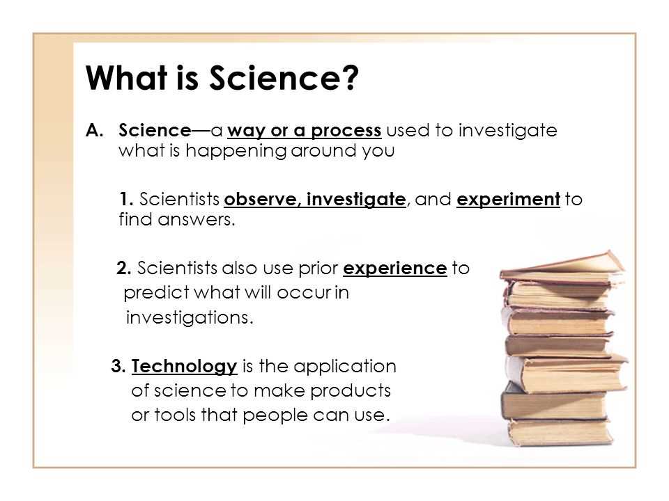 Importance of Science