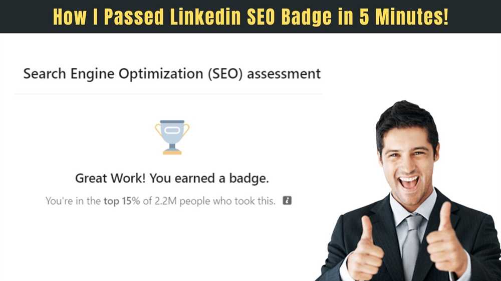 Seo assessment linkedin answers