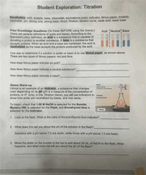 Step-by-step instructions for using the Chemical Changes Gizmo