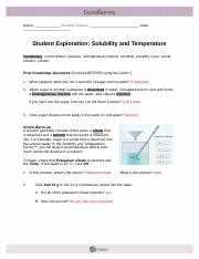 Student exploration tides answer key