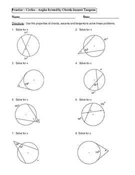 Finding Tangents to Circles Given Two Points on the Circle