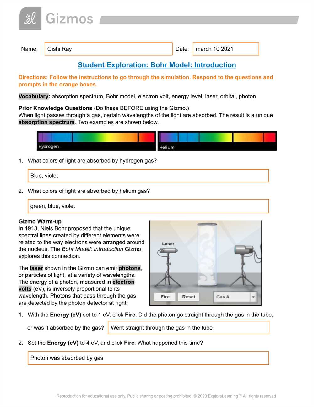 Temperature and particle motion gizmo answer key