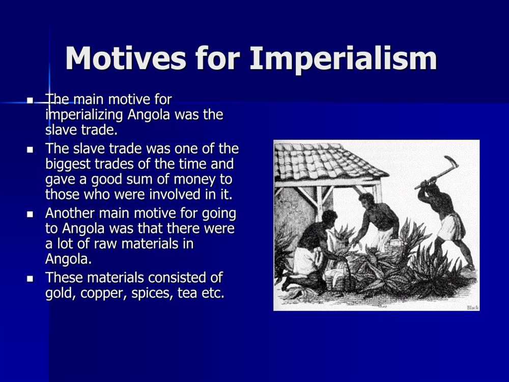 Causes of Imperialism