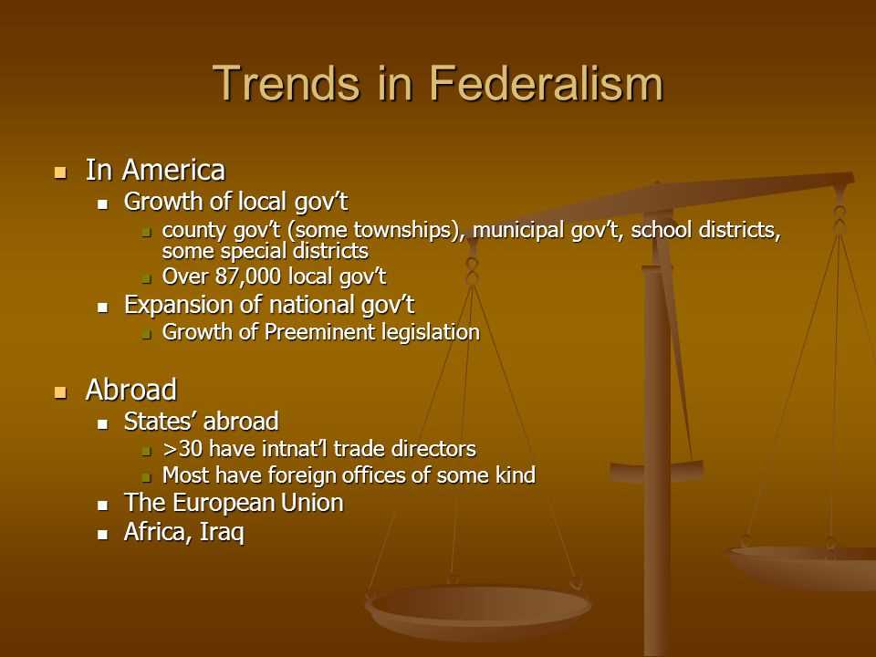 Understanding the Concept of Federalism