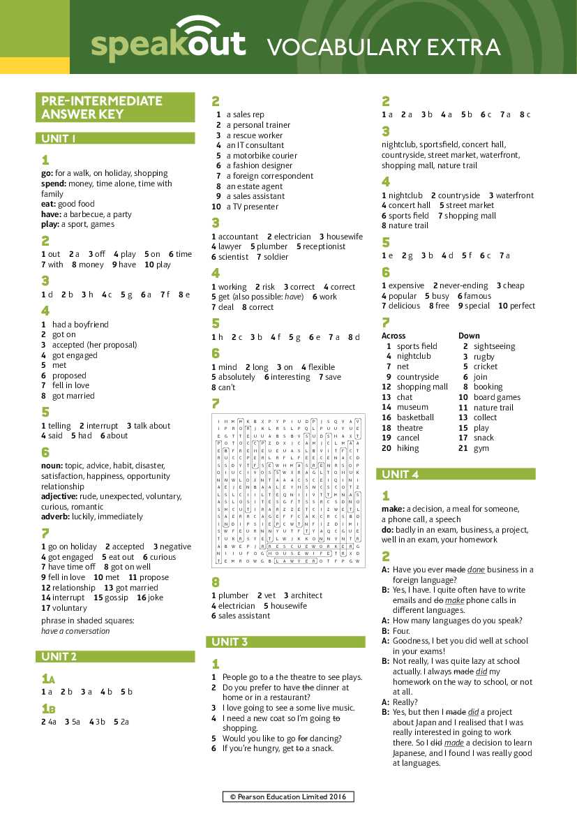 2. Search for the corresponding section in the answer key: