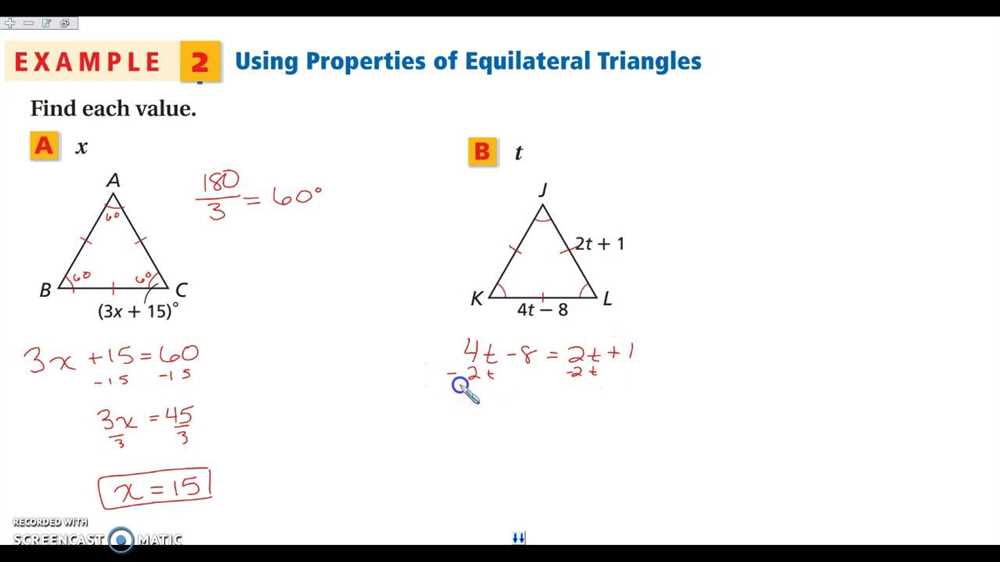 7 2 isosceles and equilateral triangles answer key