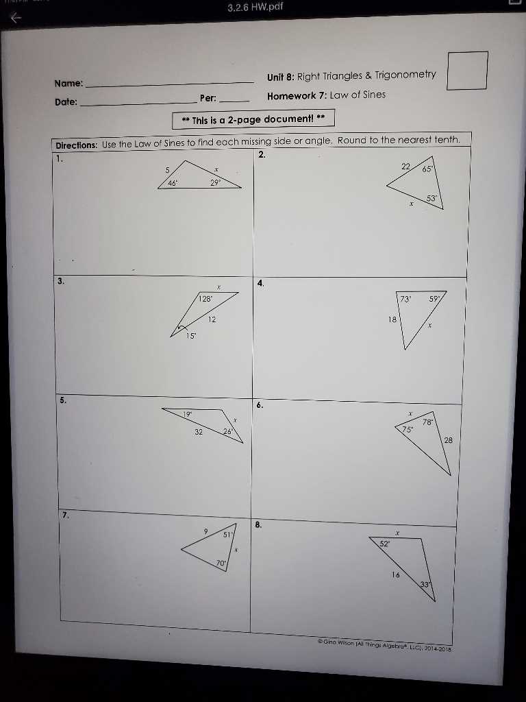 3. Misusing trigonometric ratios: