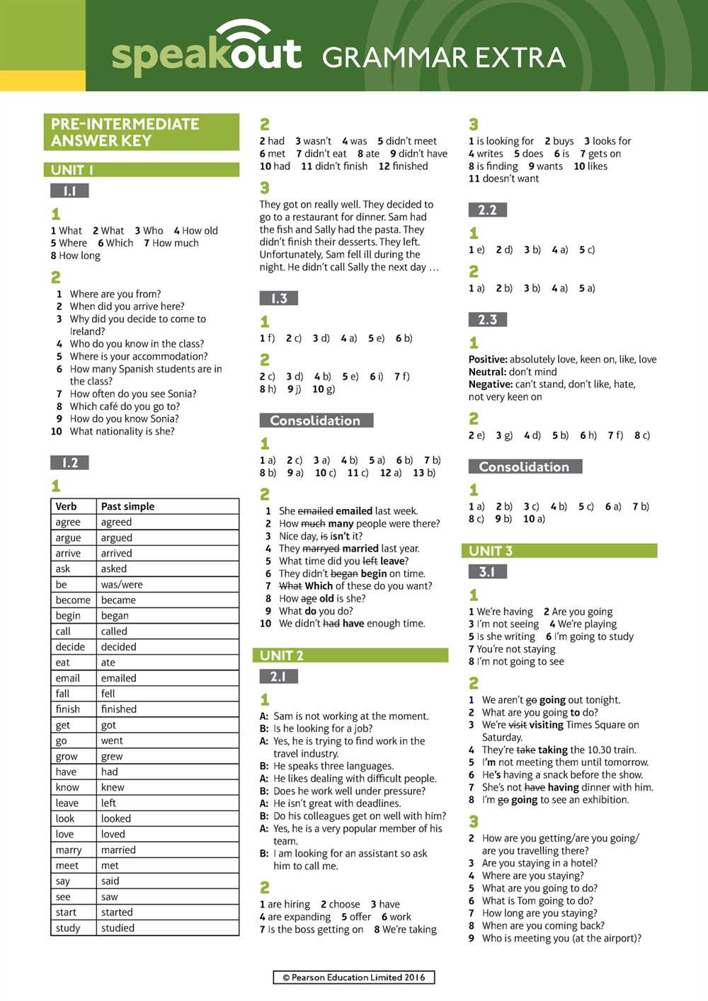 What resources are available to help students study for the Unit 3 test?