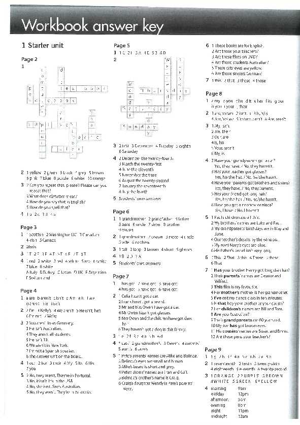 Unit 5 assessment answer key