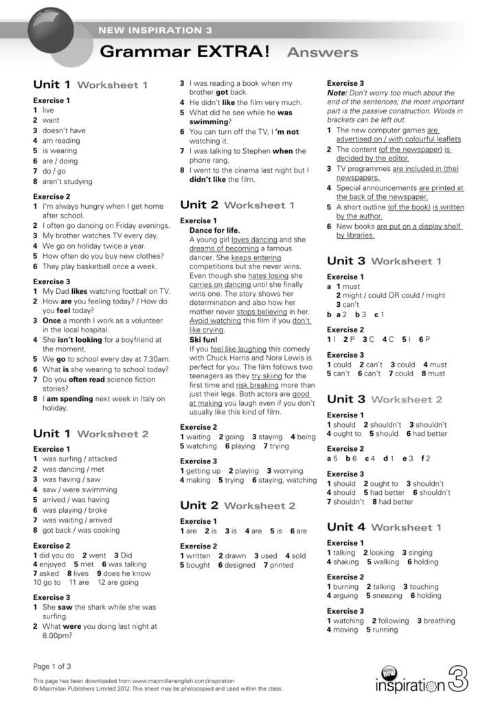 Unit 5 worksheet 2 chemistry answers