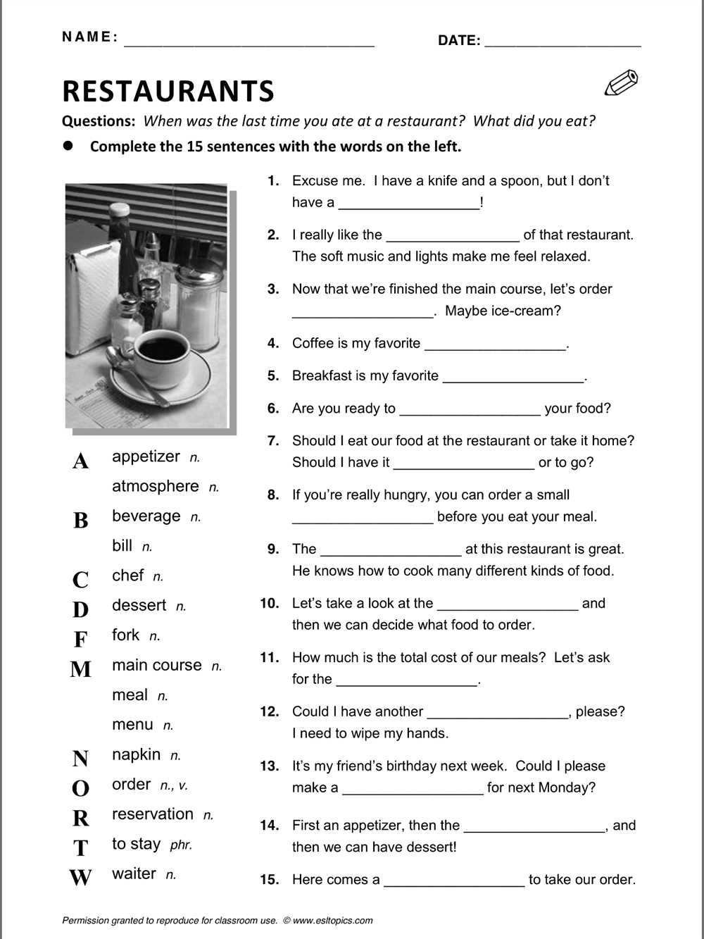 Unit 1 the driving task worksheet answers