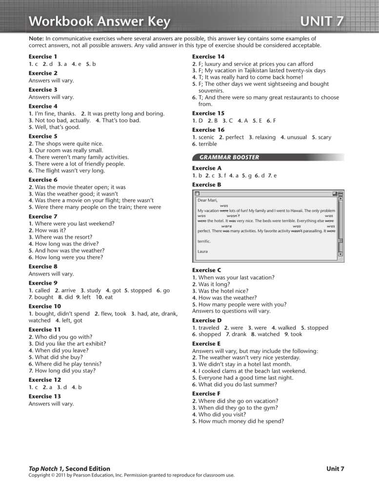 Unit 3 la rutina diaria y los quehaceres answer key