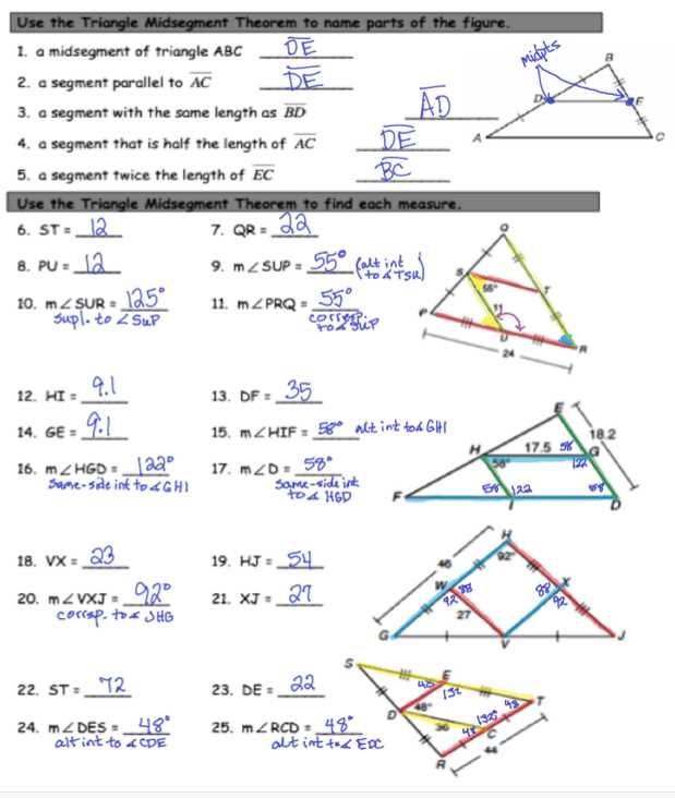 Unit 5 relationships in triangles homework 5 answer key