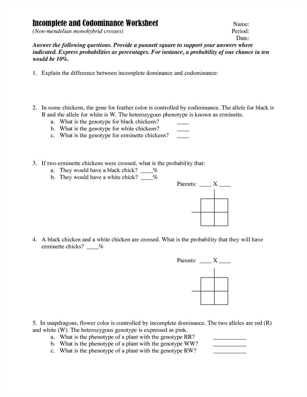 What is Codominance in Genetics?