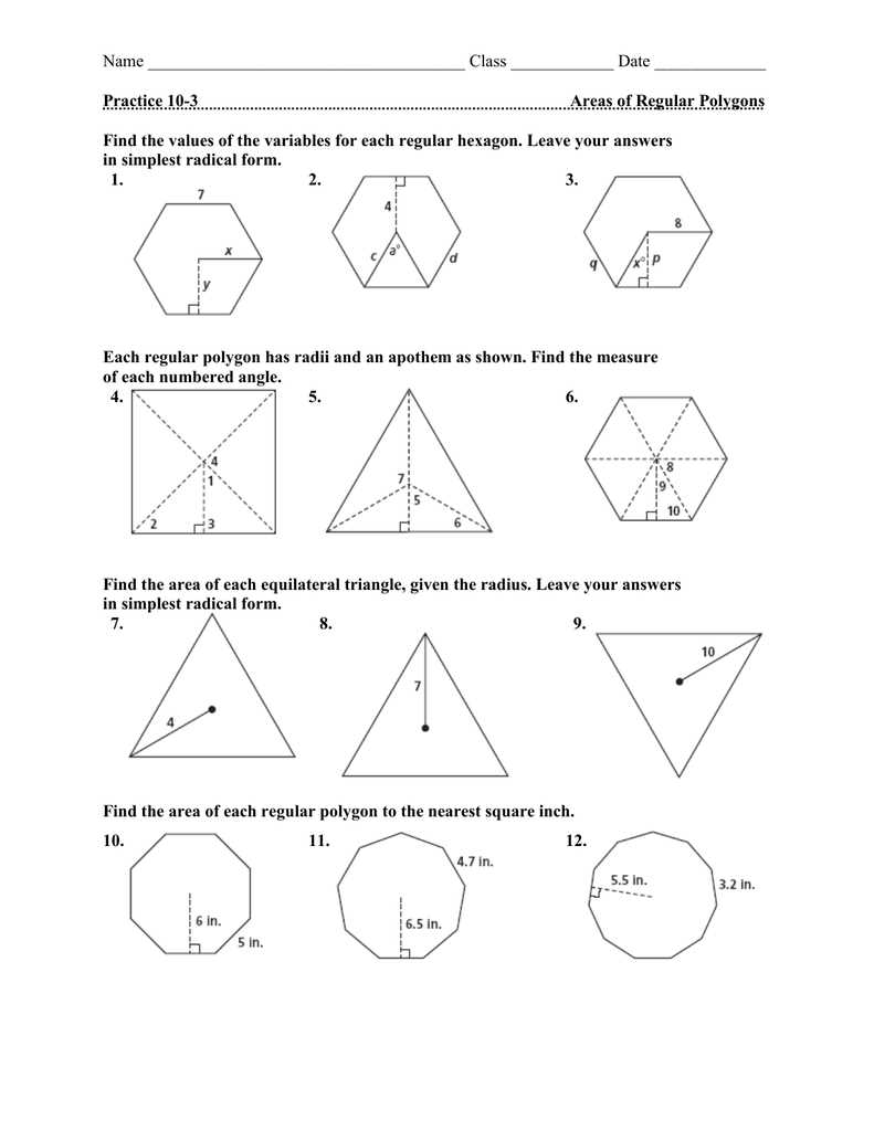 Special Cases: Equilateral Triangles and Squares