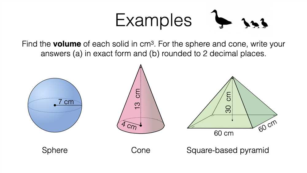 how to find volume of cones and pyramids