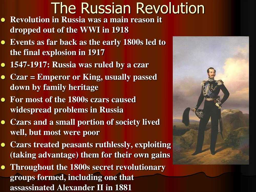 Causes of the Russian Revolution: Economic Factors