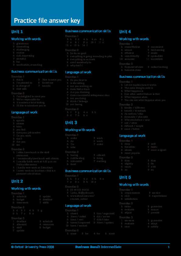 Lesson practice part 1 answer key