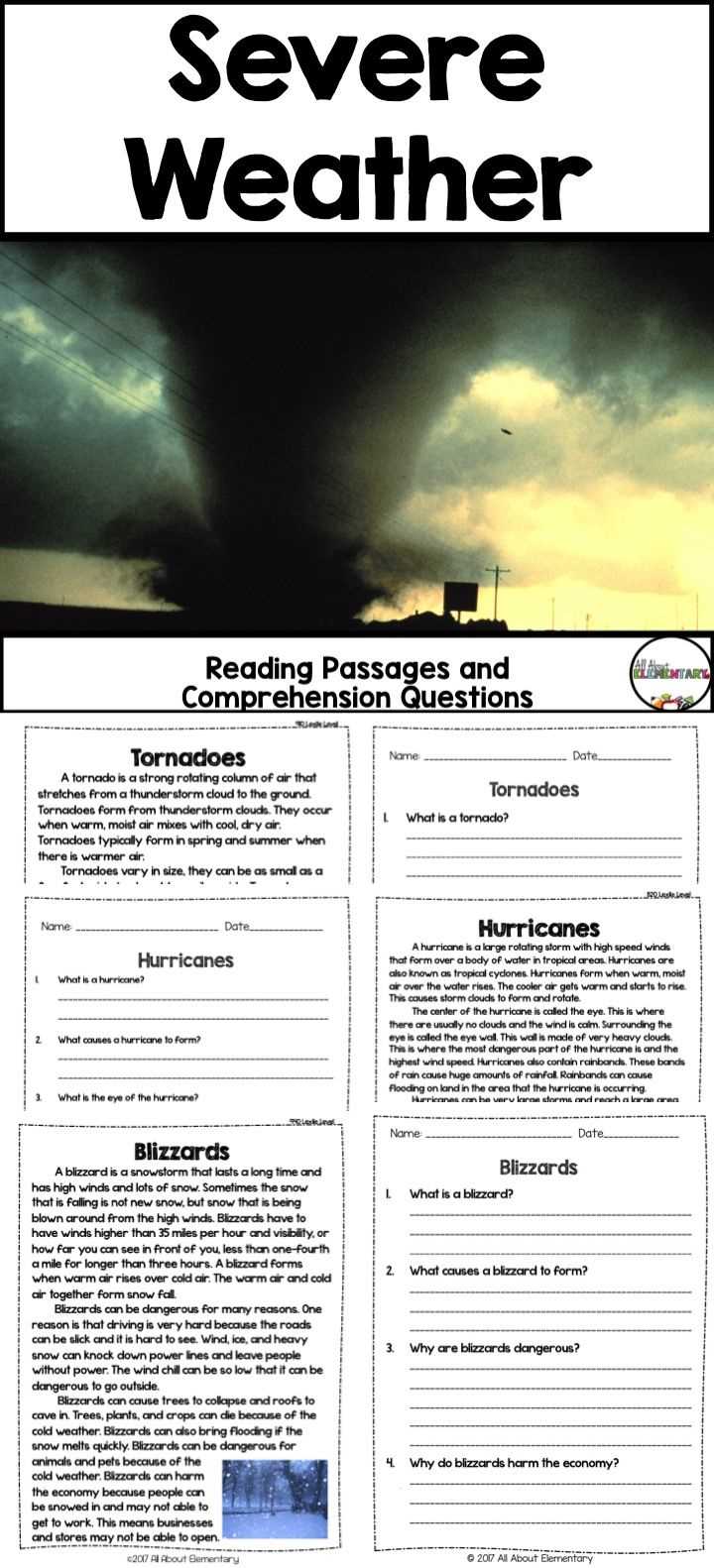 The author of Terrible Weather