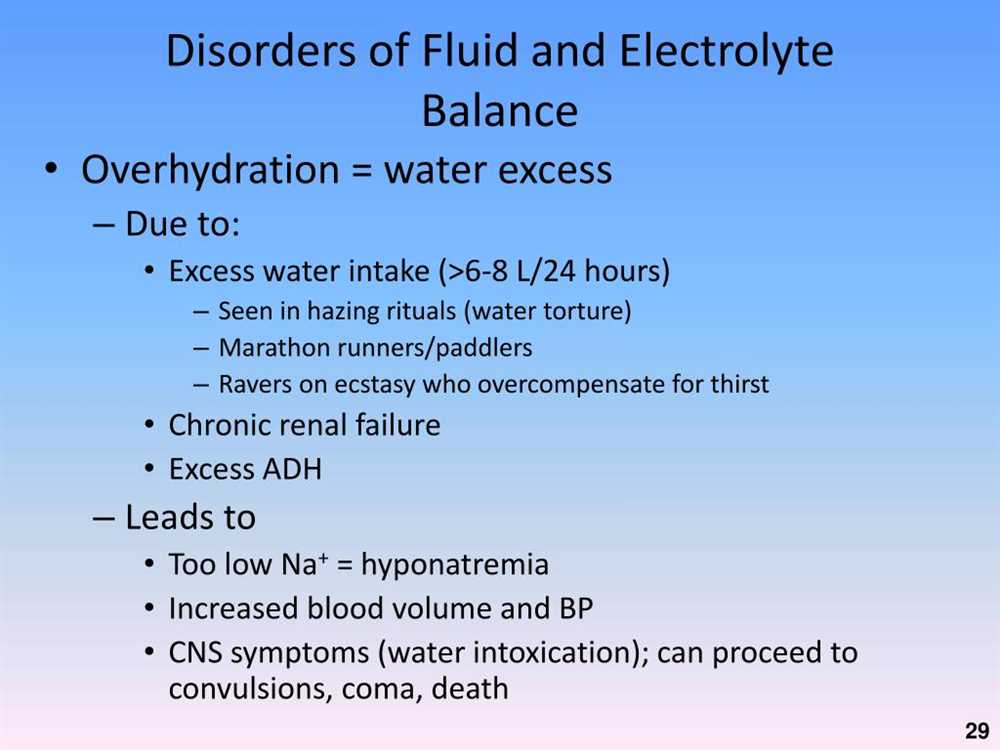 What are fluid and electrolytes?