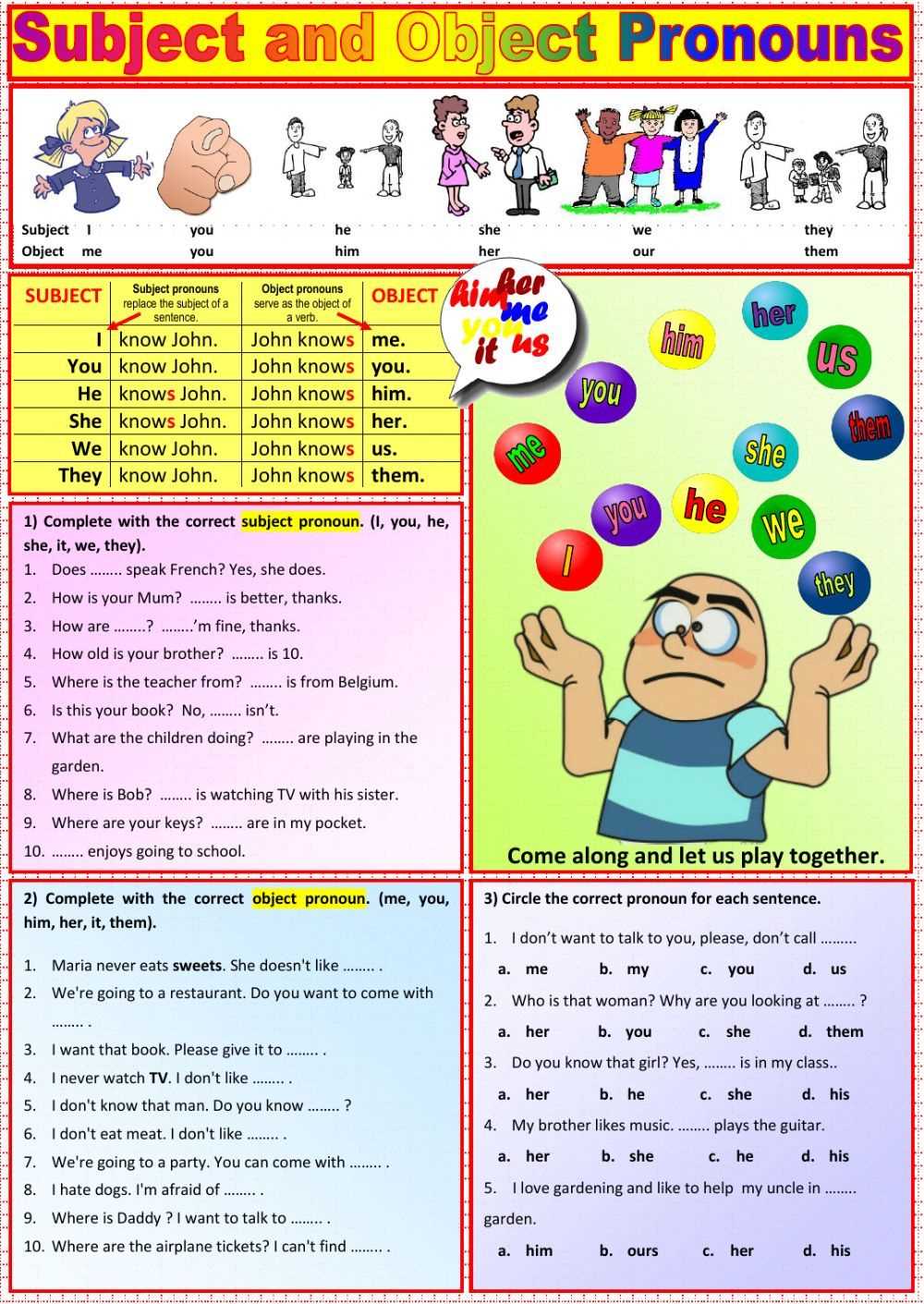 Tips for Mastering Direct Object Pronouns