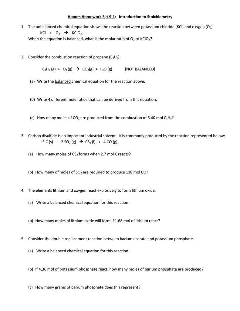 Tips for Mastering Stoichiometry Calculations