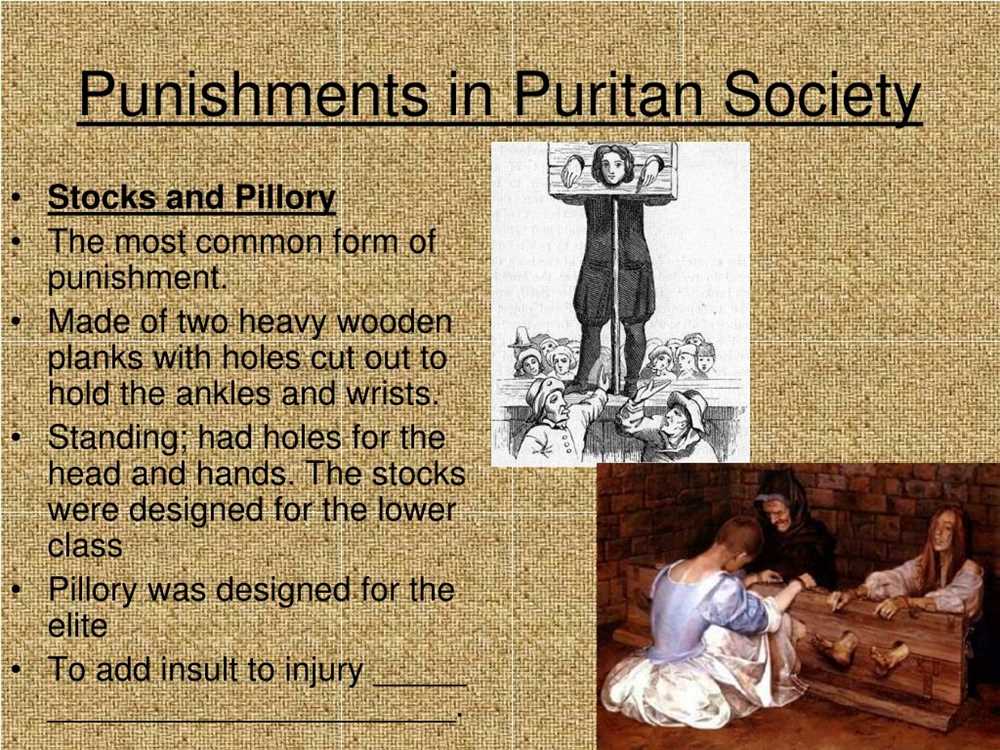 Puritan laws and character answers